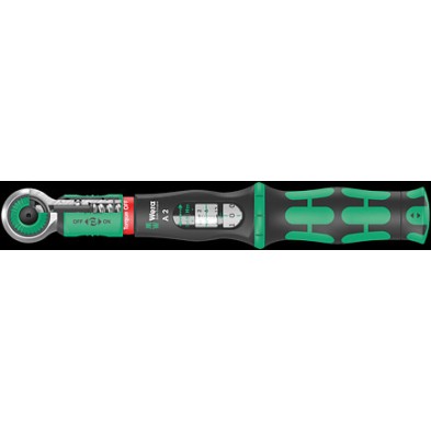 Llave dinamométrica Safe-Torque A 2 con arrastre hexagonal de 1/4", 2-12 Nm