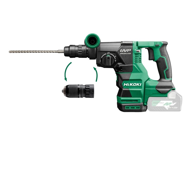 Martillo combinado SDS Plus DH3628DCW2Z HIKOKI