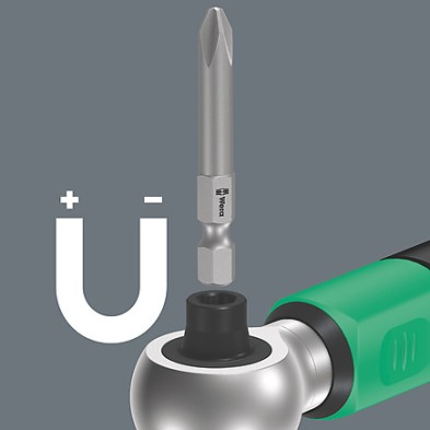 Llave dinamométrica Safe-Torque A 2 con arrastre hexagonal de 1/4", 2-12 Nm
