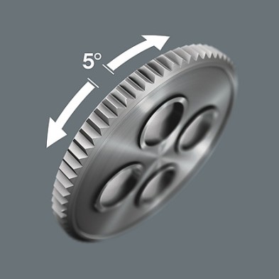 Llave dinamométrica Safe-Torque A 2 con arrastre hexagonal de 1/4", 2-12 Nm